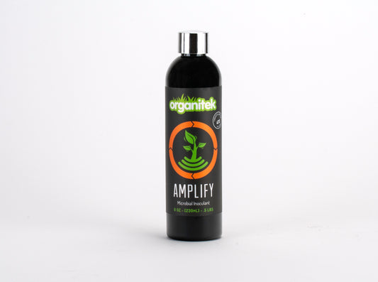 Amplify microbial inoculant available in 8oz size