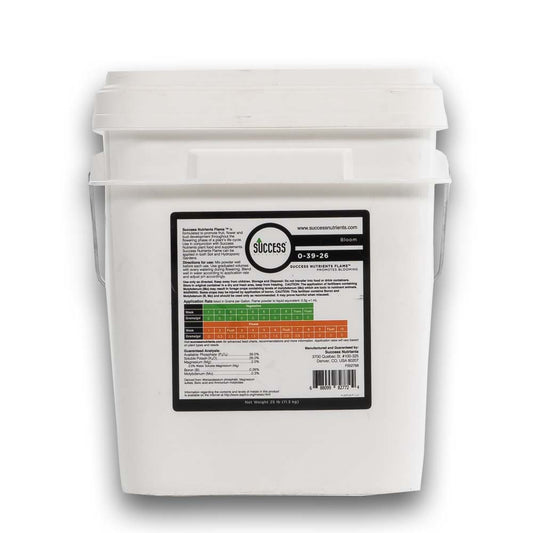 Success Nutrients Flame Pro 25lb back with label