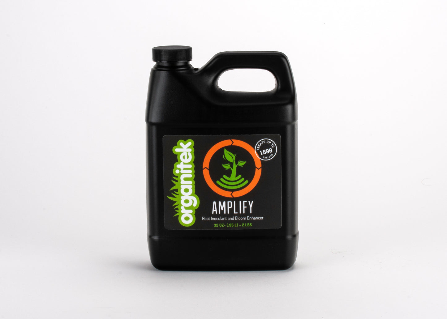 Organitek Amplify, microbial inoculant for plants, is available in 32 oz size