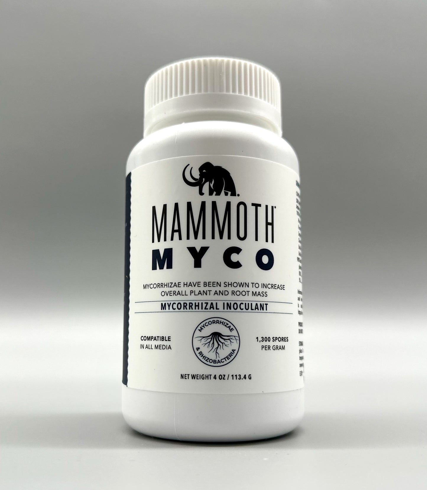 Mammoth Myco, now at Organitek, available in a 4 oz size. 
