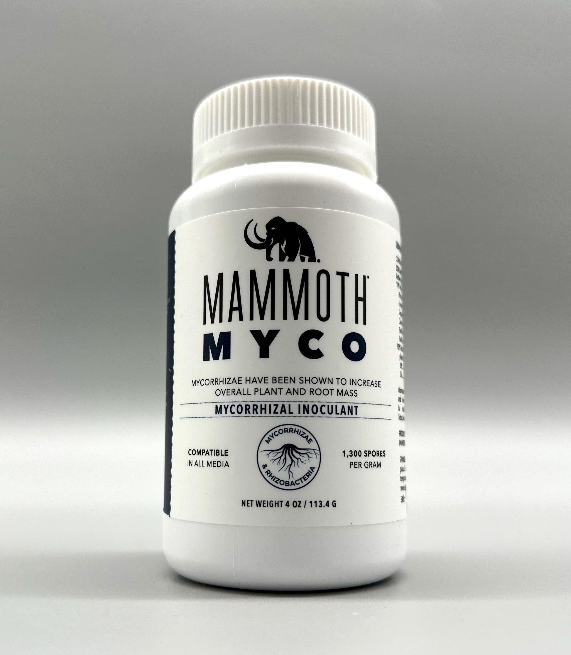 Mammoth Myco, now at Organitek, available in a 4 oz size. 