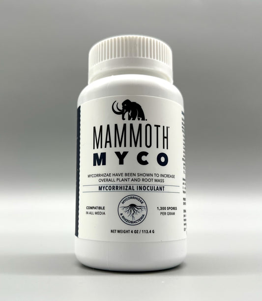 Mammoth Myco, now at Organitek, available in a 4 oz size. 