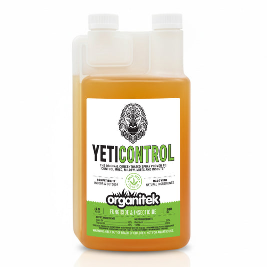 Organitek YetiControl 500mL bottle, plant-based insecticide and fungicide