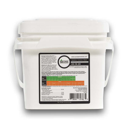 Success Nutrients Blast Off Pro 10lb back label