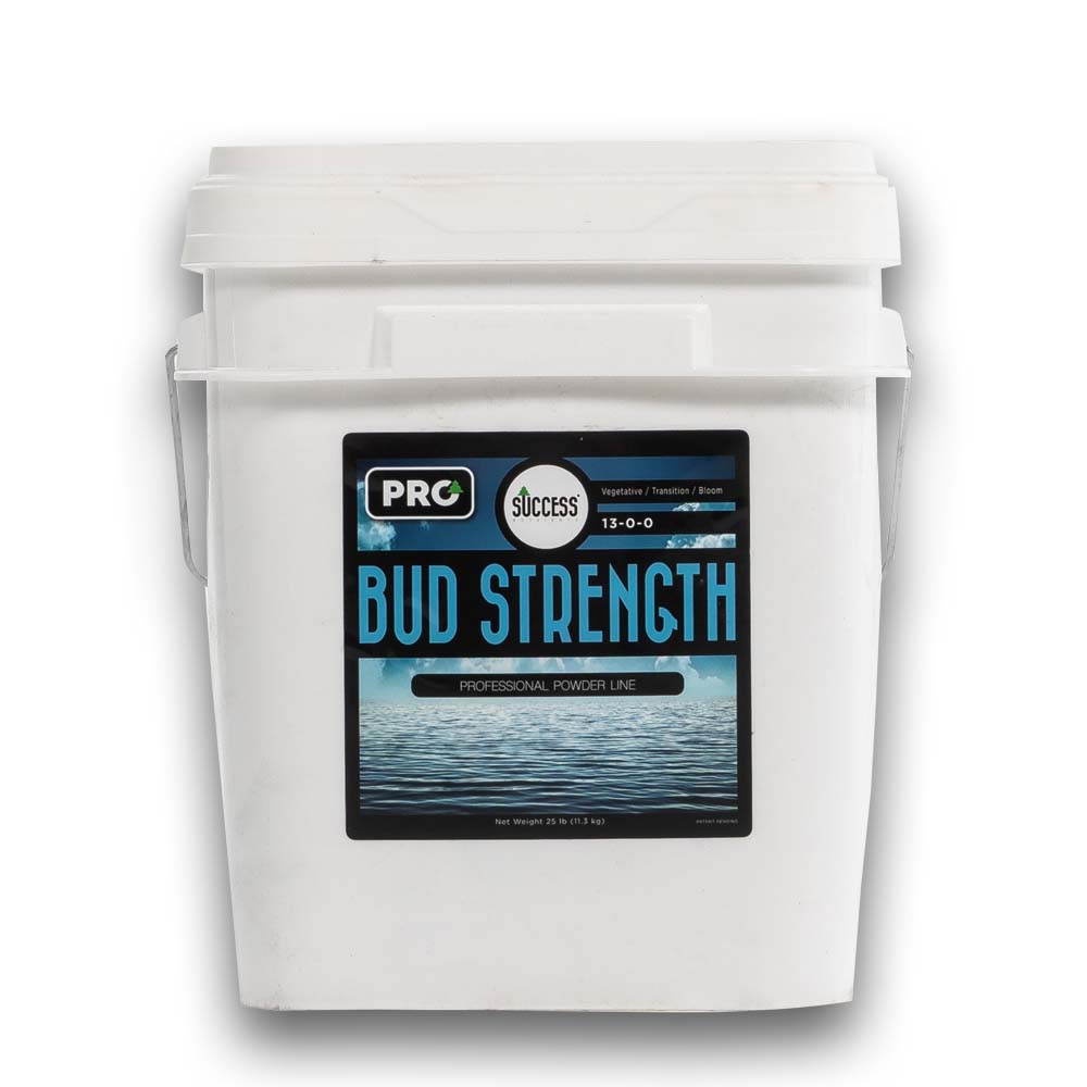 Success Nutrients Bud Strength Pro 25lb front with label