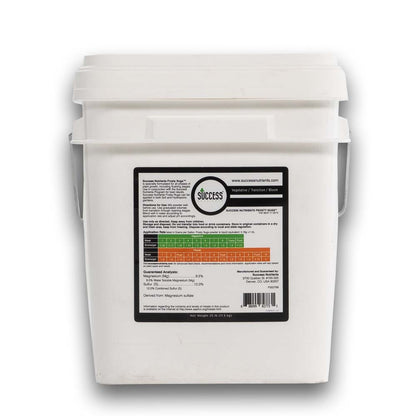 Success Nutrients Frosty Nugs Pro 25lb back with label