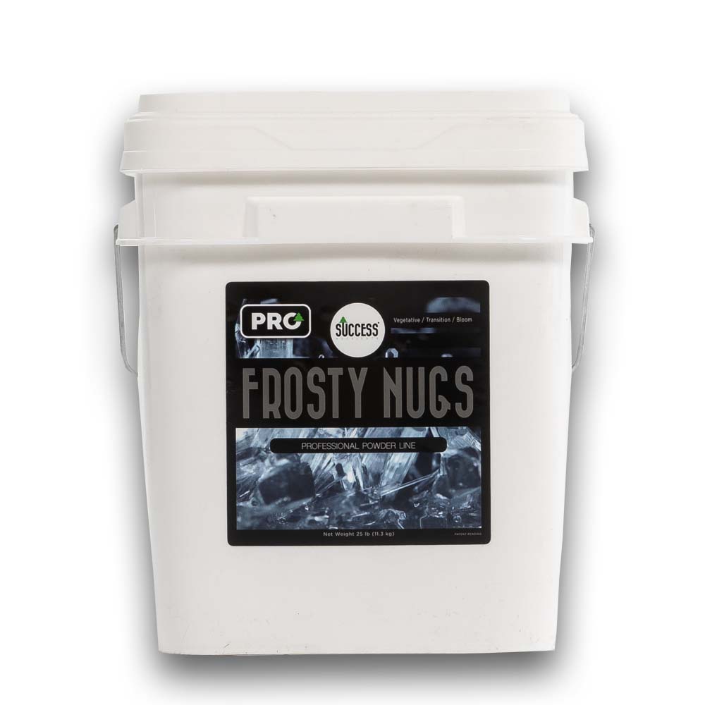 Success Nutrients Frosty Nugs Pro 25lb front with label