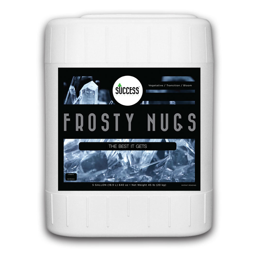 Success Nutrients Frosty Nugs 5 gallon front