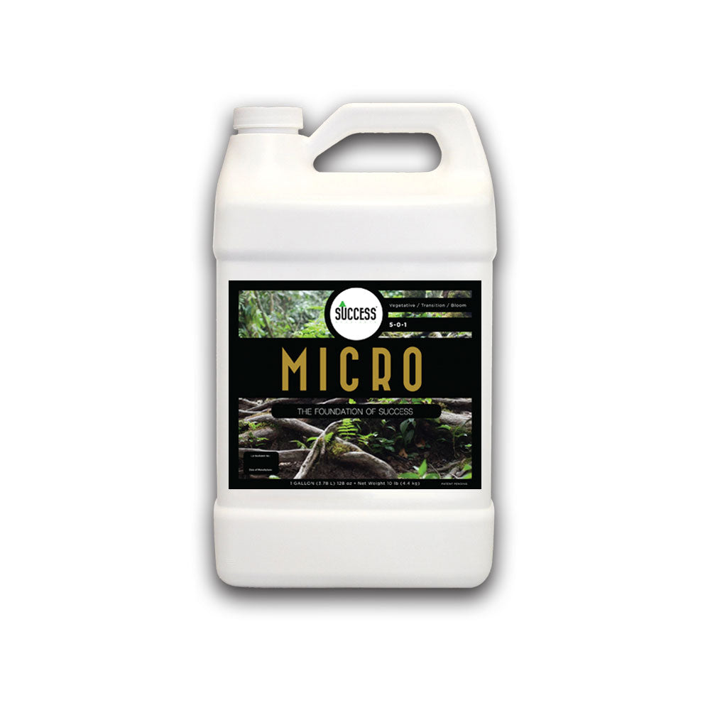 Success Nutrients Micro 1 gallon front