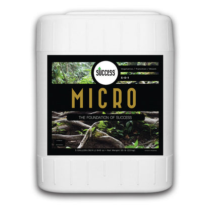 Success Nutrients Micro 5 gallon front